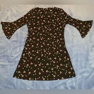 Tommy Hilfiger Black Floral Dress Size 14